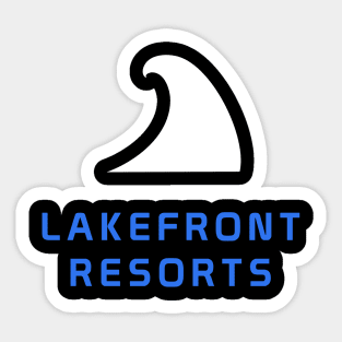 Lakefront Resorts Sticker